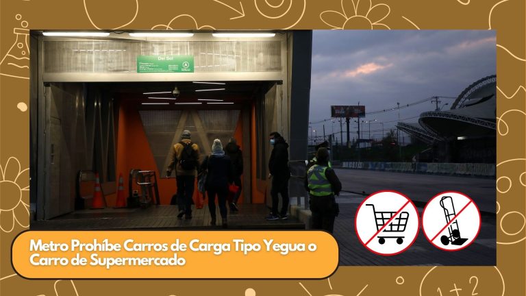 Metro Prohíbe Carros de Carga Tipo Yegua en Santiago